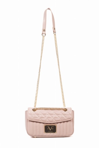 TOREBKA DAMSKA 19V69 ITALIA BY VERSACE JULIANA OLD ROSE/GOLD PASTELOWY RÓŻ