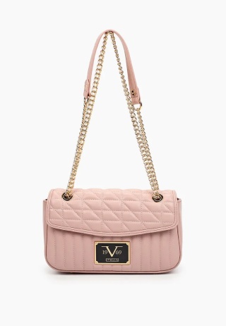 TOREBKA DAMSKA 19V69 ITALIA BY VERSACE JULIANA OLD ROSE/GOLD PASTELOWY RÓŻ