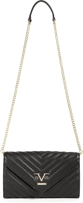 TOREBKA DAMSKA 19V69 ITALIA BY VERSACE LEONARDA VI22AI1226077 BLACK/GOLD CZARNA