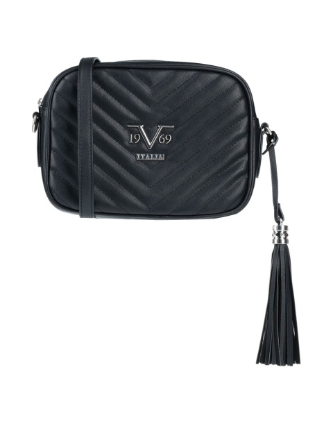 TOREBKA DAMSKA 19V69 ITALIA BY VERSACE LUNA VI22AI1226078 BLACK/SILVER CZARNA