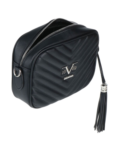 TOREBKA DAMSKA 19V69 ITALIA BY VERSACE LUNA VI22AI1226078 BLACK/SILVER CZARNA