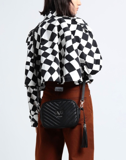 TOREBKA DAMSKA 19V69 ITALIA BY VERSACE LUNA VI22AI1226078 BLACK/SILVER CZARNA