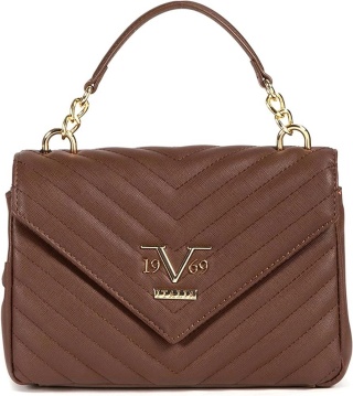 TOREBKA DAMSKA 19V69 ITALIA BY VERSACE MARINA VI22AI1226079 BROWN/GOLD BRĄZOWA