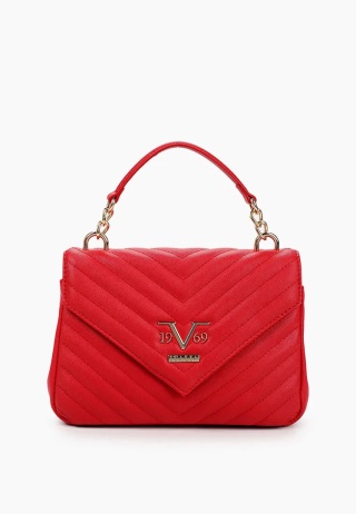 TOREBKA DAMSKA 19V69 ITALIA BY VERSACE MARINA VI22AI1226079 RED/GOLD CZERWONA