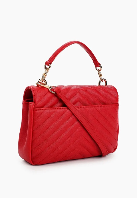 TOREBKA DAMSKA 19V69 ITALIA BY VERSACE MARINA VI22AI1226079 RED/GOLD CZERWONA TOREBKA DAMSKA 19V69 ITALIA BY VERSACE MARINA VI22AI1226079 RED/GOLD CZERWONA