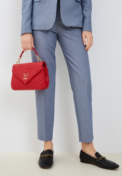 TOREBKA DAMSKA 19V69 ITALIA BY VERSACE MARINA VI22AI1226079 RED/GOLD CZERWONA TOREBKA DAMSKA 19V69 ITALIA BY VERSACE MARINA VI22AI1226079 RED/GOLD CZERWONA