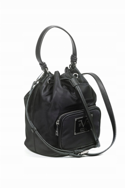 TOREBKA DAMSKA RENEE 19V69 ITALIA BY VERSACE BLACK/SILVER CZARNA TOREBKA DAMSKA RENEE 19V69 ITALIA BY VERSACE BLACK/SILVER CZARNA