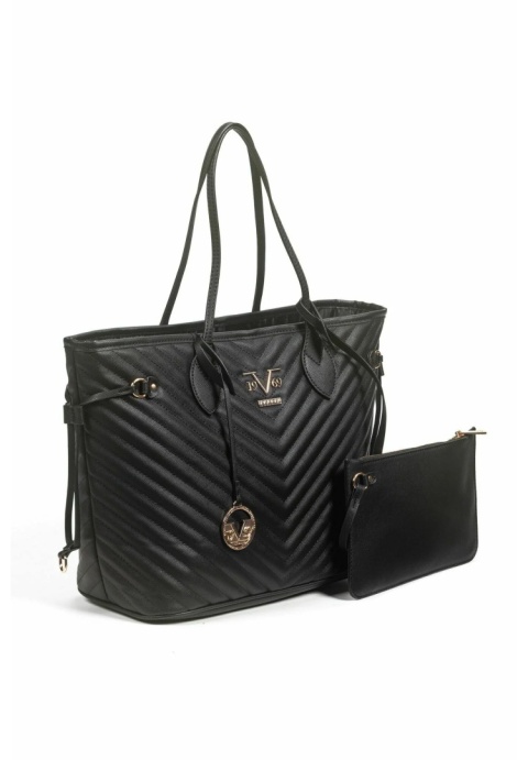 TOREBKA DAMSKA 19V69 ITALIA BY VERSACE VERDA VI22AI1226076 BLACK/GOLD CZARNA