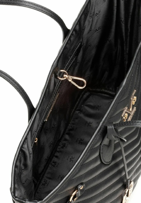 TOREBKA DAMSKA 19V69 ITALIA BY VERSACE VERDA VI22AI1226076 BLACK/GOLD CZARNA