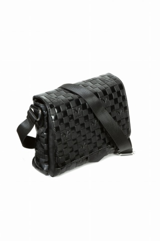 TOREBKA DAMSKA RAMIGIA 19V69 ITALIA BY VERSACE BLACK/SILVER CZARNA
