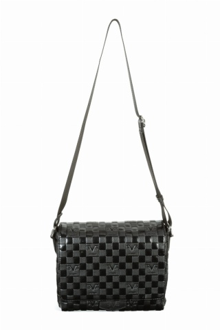 TOREBKA DAMSKA RAMIGIA 19V69 ITALIA BY VERSACE BLACK/SILVER CZARNA