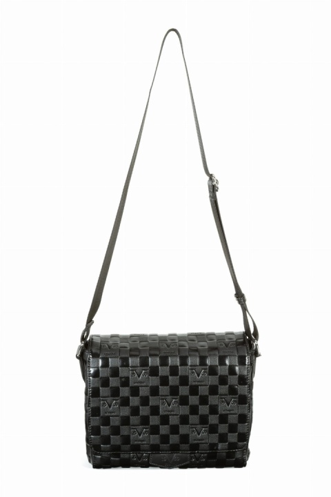 TOREBKA DAMSKA RAMIGIA 19V69 ITALIA BY VERSACE BLACK/SILVER CZARNA TOREBKA DAMSKA RAMIGIA 19V69 ITALIA BY VERSACE BLACK/SILVER CZARNA