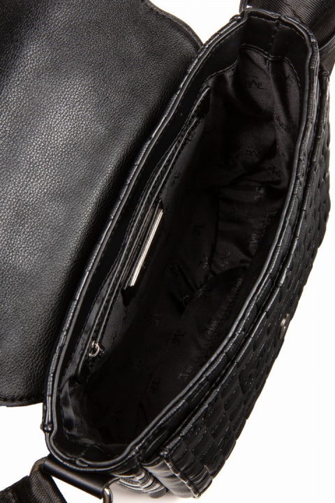 TOREBKA DAMSKA RAMIGIA 19V69 ITALIA BY VERSACE BLACK/SILVER CZARNA TOREBKA DAMSKA RAMIGIA 19V69 ITALIA BY VERSACE BLACK/SILVER CZARNA