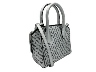 TOREBKA DAMSKA BLUGIRL BLUMARINE BUGATTI ARGENTO ALL SREBRNA