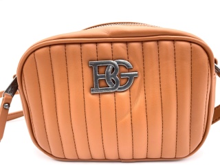 TOREBKA DAMSKA BLUGIRL BLUMARINE CROSSBODY CASTANO BRĄZOWA