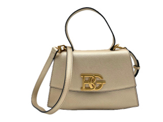 TOREBKA DAMSKA BLUGIRL BLUMARINE CROSSBODY GOLD LISTONOSZKA ZŁOTA