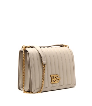 TOREBKA DAMSKA BLUGIRL BLUMARINE CROSSBODY LISTONOSZKA BEŻOWA