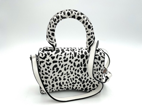 TOREBKA DAMSKA BLUGIRL BLUMARINE CROSSBODY MACULA OFF BIAŁOCZARNA TOREBKA DAMSKA BLUGIRL BLUMARINE CROSSBODY MACULA OFF BIAŁOCZARNA