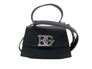 TOREBKA DAMSKA BLUGIRL BLUMARINE CROSSBODY NERO LISTONOSZKA CZARNA