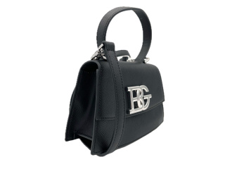 TOREBKA DAMSKA BLUGIRL BLUMARINE CROSSBODY NERO LISTONOSZKA CZARNA