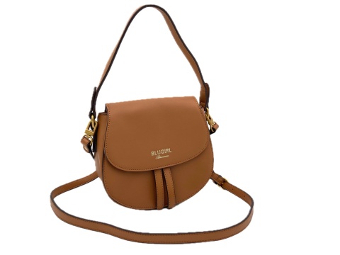 TOREBKA DAMSKA BLUGIRL BLUMARINE CROSSBODY SADDLE LISTONOSZKA BRĄZOWA TOREBKA DAMSKA BLUGIRL BLUMARINE CROSSBODY SADDLE LISTONOSZKA BRĄZOWA