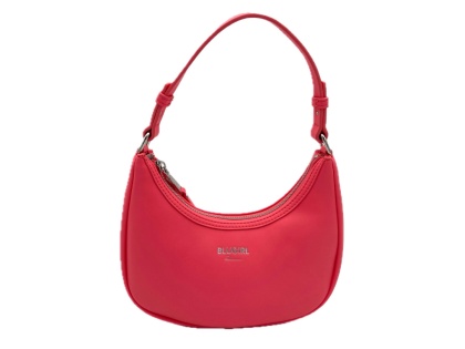 TOREBKA DAMSKA NA RAMIĘ WOREK RÓŻOWA KORALOWA BLUGIRL BLUMARINE HOBO CORALLO