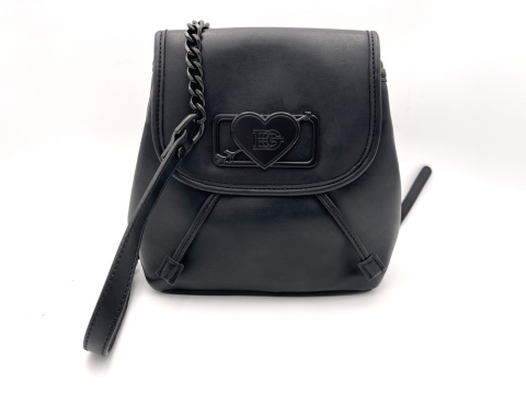 TOREBKA DAMSKA BLUGIRL BLUMARINE MINI PLECAK CZARNY TOREBKA DAMSKA BLUGIRL BLUMARINE MINI PLECAK CZARNY