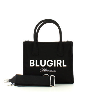 TOREBKA DAMSKA BLUGIRL BLUMARINE TOTE BAG NERO CZARNA