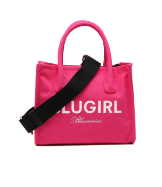 TOREBKA DAMSKA BLUGIRL BLUMARINE TOTE FUCHSIA FLUO RÓŻOWY