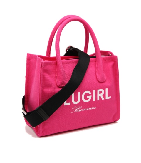 TOREBKA DAMSKA BLUGIRL BLUMARINE TOTE FUCHSIA FLUO RÓŻOWY TOREBKA DAMSKA BLUGIRL BLUMARINE TOTE FUCHSIA FLUO RÓŻOWY