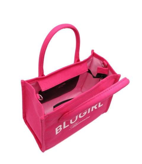 TOREBKA DAMSKA BLUGIRL BLUMARINE TOTE FUCHSIA FLUO RÓŻOWY TOREBKA DAMSKA BLUGIRL BLUMARINE TOTE FUCHSIA FLUO RÓŻOWY