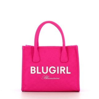 TOREBKA DAMSKA BLUGIRL BLUMARINE TOTE FUCHSIA FLUO RÓŻOWY TOREBKA DAMSKA BLUGIRL BLUMARINE TOTE FUCHSIA FLUO RÓŻOWY