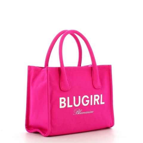 TOREBKA DAMSKA BLUGIRL BLUMARINE TOTE FUCHSIA FLUO RÓŻOWY TOREBKA DAMSKA BLUGIRL BLUMARINE TOTE FUCHSIA FLUO RÓŻOWY
