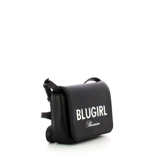 TOREBKA DAMSKA BLUGIRL BLUMARINE BLUGIRL MAXI LOGO CZARNA