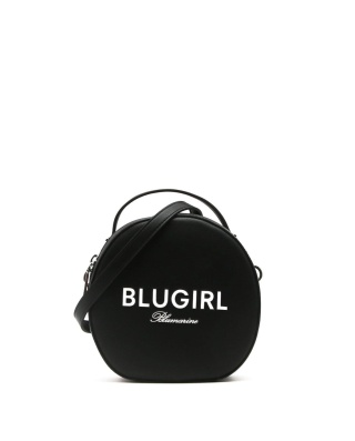 TOREBKA DAMSKA BLUGIRL BLUMARINE BLUGIRL MAXI LOGO CZARNA