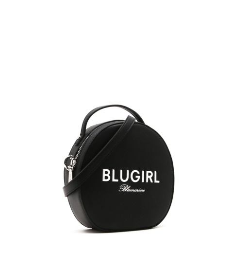 TOREBKA DAMSKA BLUGIRL BLUMARINE BLUGIRL MAXI LOGO CZARNA TOREBKA DAMSKA BLUGIRL BLUMARINE BLUGIRL MAXI LOGO CZARNA