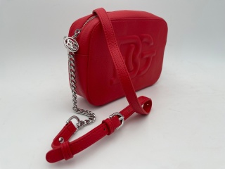 TOREBKA DAMSKA BLUGIRL BLUMARINE CROSSBODY TRUE RED CZERWONA