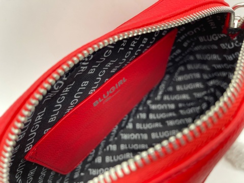 TOREBKA DAMSKA BLUGIRL BLUMARINE CROSSBODY TRUE RED CZERWONA TOREBKA DAMSKA BLUGIRL BLUMARINE CROSSBODY TRUE RED CZERWONA