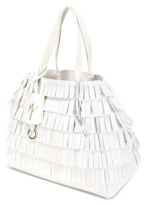 TOREBKA DAMSKA MANILA GRACE TOTE MEDIUM BIANCO BIAŁA