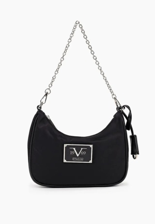 TOREBKA DAMSKA REMY 19V69 ITALIA BY VERSACE BLACK/SILVER CZARNA