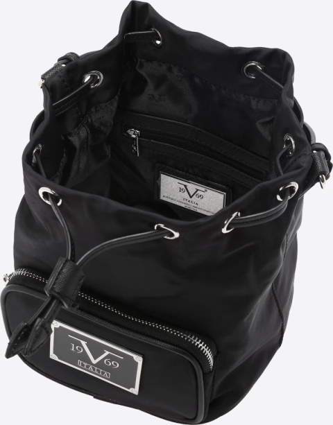 TOREBKA DAMSKA RENEE 19V69 ITALIA BY VERSACE BLACK/SILVER CZARNA TOREBKA DAMSKA RENEE 19V69 ITALIA BY VERSACE BLACK/SILVER CZARNA