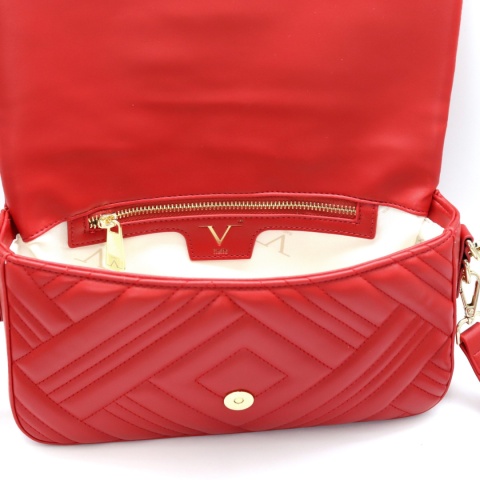 TOREBKA DAMSKA V ITALIA BY VERSACE 19.69 MARBELLA VT-205-RED CZERWONA TOREBKA DAMSKA V ITALIA BY VERSACE 19.69 MARBELLA VT-205-RED CZERWONA