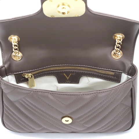 TOREBKA DAMSKA V ITALIA BY VERSACE 19.69 SIVIGLIA VT-206-TOR SZAROBRĄZOWA TOREBKA DAMSKA V ITALIA BY VERSACE 19.69 SIVIGLIA VT-206-TOR SZAROBRĄZOWA