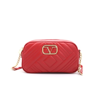 TOREBKA DAMSKA V ITALIA BY VERSACE 19.69 VALENCIA VT-204-RED CZERWONA