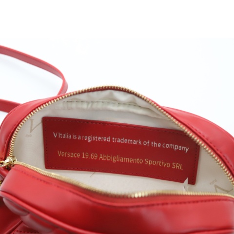 TOREBKA DAMSKA V ITALIA BY VERSACE 19.69 VALENCIA VT-204-RED CZERWONA