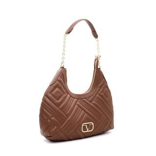 TOREBKA DAMSKA V ITALIA BY VERSACE 19.69 ANTIBES VT-202-BRW BRĄZOWA