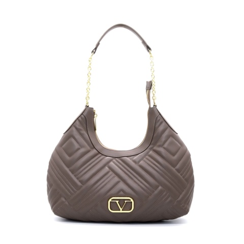 TOREBKA DAMSKA V ITALIA BY VERSACE 19.69 ANTIBES VT-202-TOR SZAROBRĄZOWA