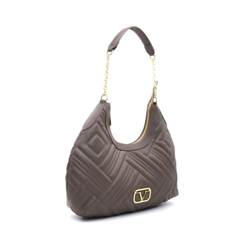 TOREBKA DAMSKA V ITALIA BY VERSACE 19.69 ANTIBES VT-202-TOR SZAROBRĄZOWA