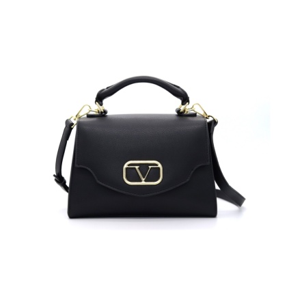 TOREBKA DAMSKA Z RĄCZKĄ CZARNA V ITALIA BY VERSACE 19.69 CANNES VB-208-BLK