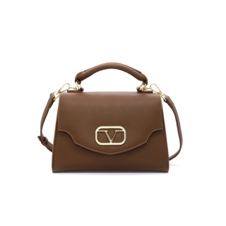 TOREBKA DAMSKA V ITALIA BY VERSACE 19.69 CANNES VB-208-BRW BRĄZOWA